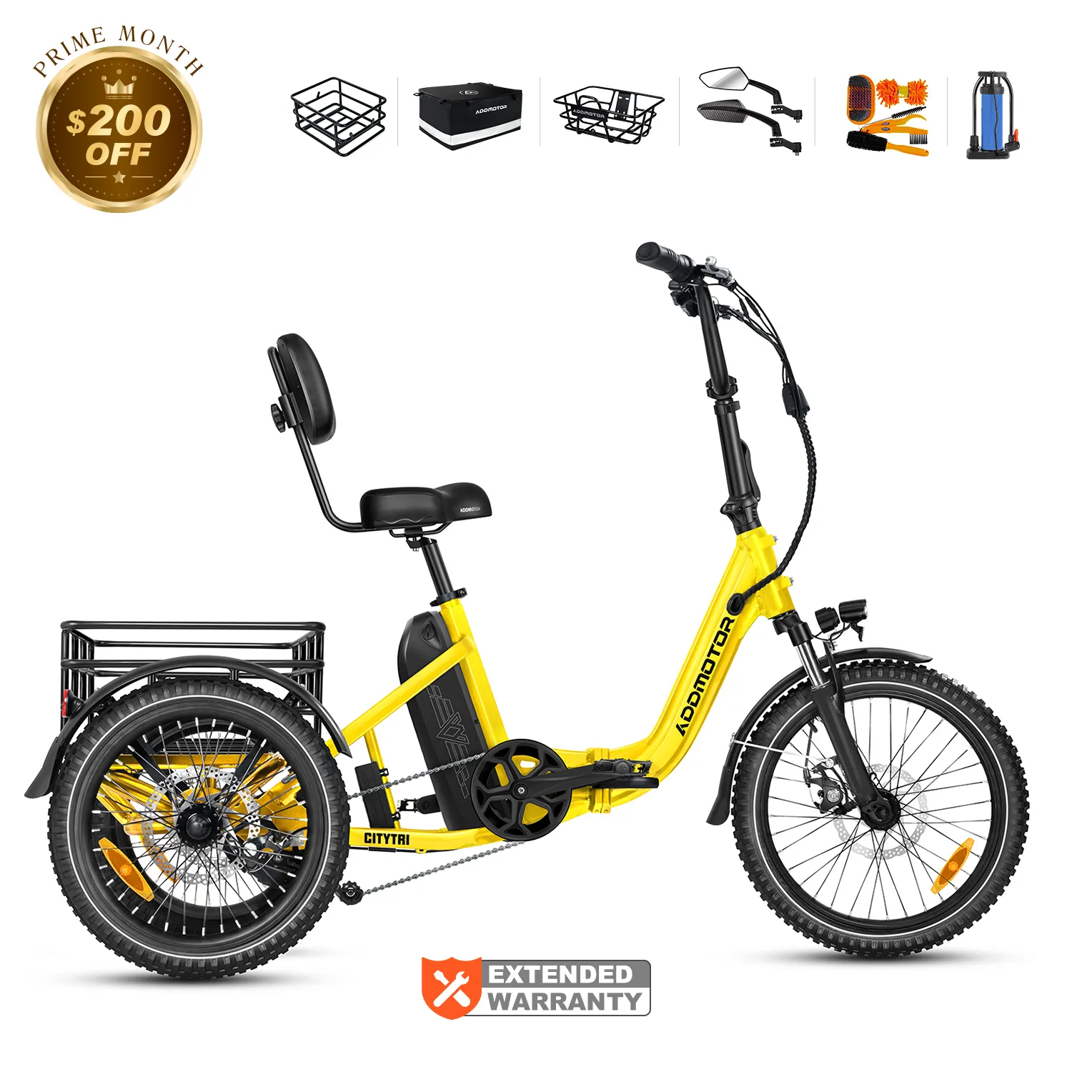 Citytri E-310 Plus Folding eTrike Citytri E-310 Plus Folding eTrike